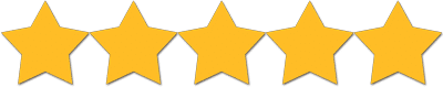 Five-star rating graphic for patient feedback – Tacoma Chiropractic Health Connection