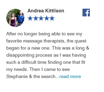 Andrea Kittilson Review on facebook for The Health Connection